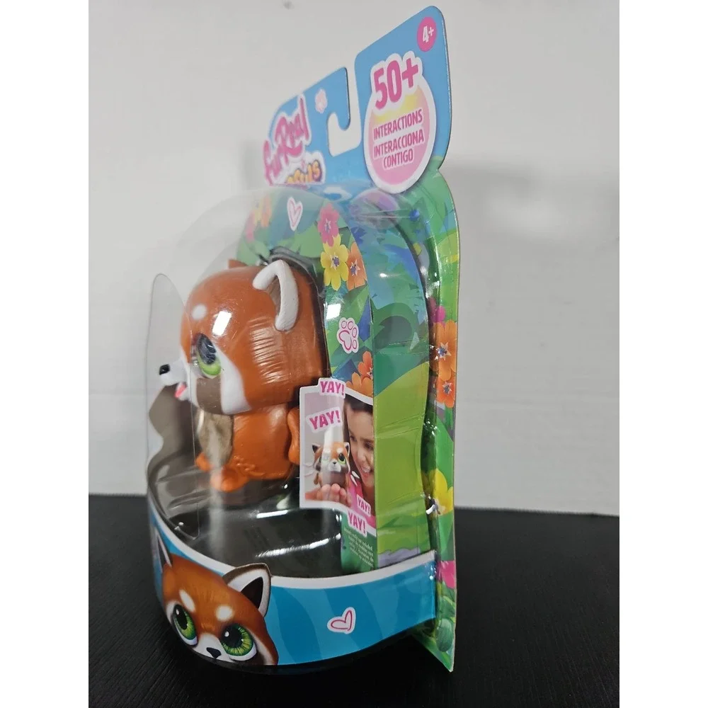 FurReal Handfuls Shy the Red Panda Interactive Toy 50+ Sounds Reactions New